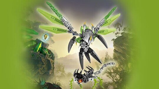 Конструктор Бионикл Уксар - Тотемное животное Джунглей 609-1, Бионикл