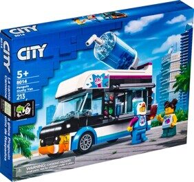 Конструктор Фургон для шейков Пингвин King 8014, аналог Lego Сити 60384