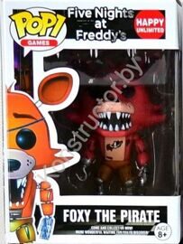 Фокси Лис-Пират фигурка POP1 Five Nights at Freddy's 10 см, Foxy the Pirate