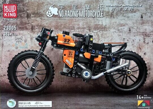 Конструктор Гоночный мотоцикл с ДУ MOULD KING 23005, Техник MOC-17249