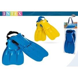 Ласты детские для плавания Intex Интекс 55932, желтые