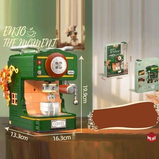 Конструктор Ретро кофемашина, 618 дет., 662043