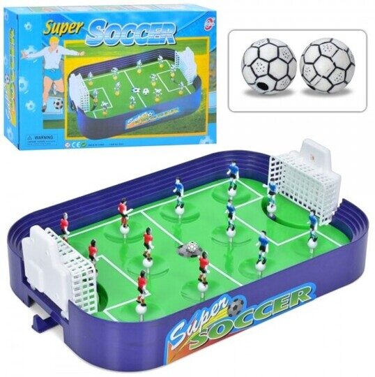 Настольный футбол на пружинках 9643, 12 игроков
