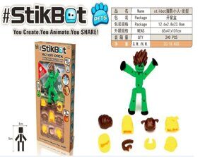 Стикбот с париками, Stikbot 02H