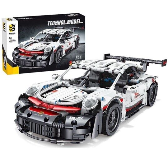 Конструктор Порш 911 JKC 7106, 1100 дет., Porsche 911 RSR