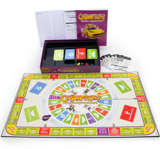 Настольная игра Cashflow. Денежный поток. Вырвитесь из крысиных бегов (копия) 0132R