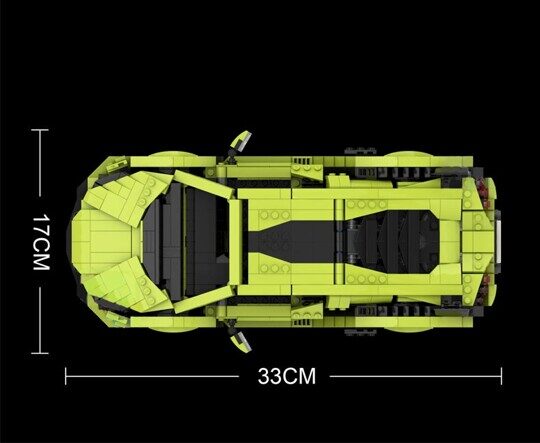 Конструктор Lamborghini Sian, 1133 дет., MOULD KING 10011, Техник