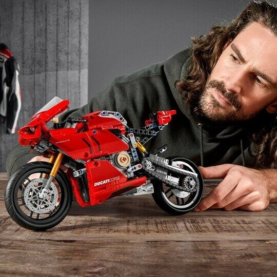 Конструктор Мотоцикл, Ducati Panigale V4 R, KING 1972, 646 дет