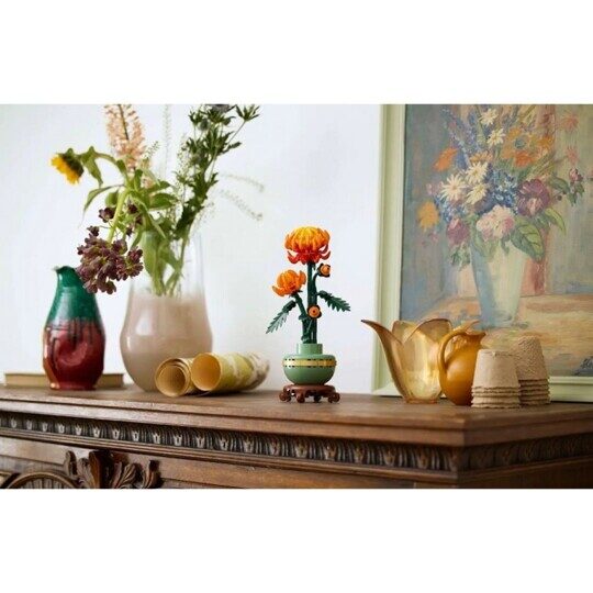 Конструктор Хризантема Botanical Collection Icons King 99083