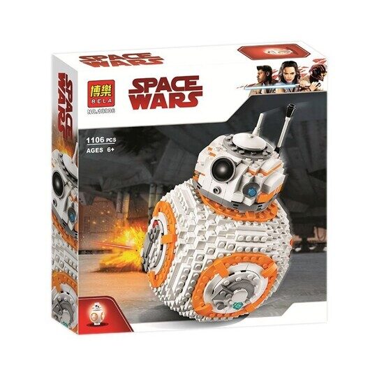 Конструктор Дроид BB-8 Lari 10906, аналог Лего 75187