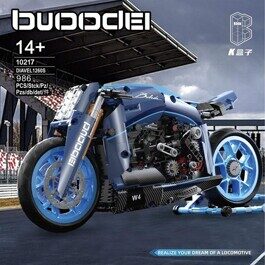 Конструктор Мотоцикл, Bugatti Diavel 1260S, KING 10217, 986 дет