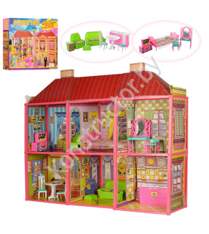 Игровой домик для кукол Барби 6983 My Lovely Villa 6 комнат