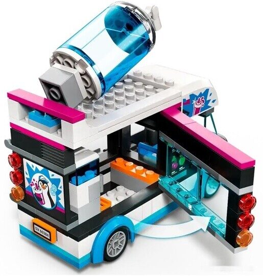 Конструктор Фургон для шейков Пингвин King 8014, аналог Lego Сити 60384