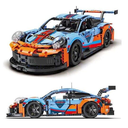 Конструктор Porsche 911 RSR Martini Design, 2006, 1680 дет.