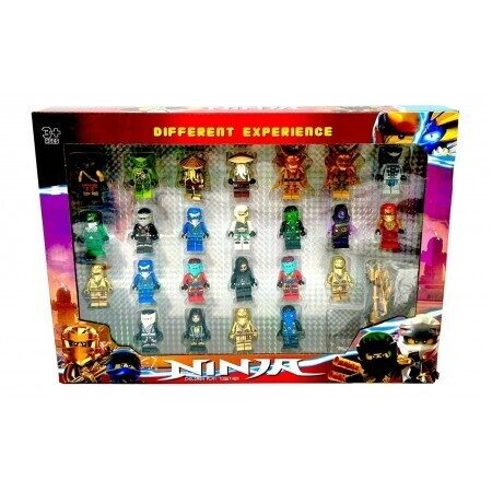 Набор минифигурки Ниндзяго 24 шт., Ninjago