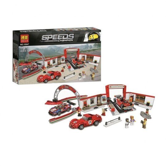 Конструктор Speeds Champion Гараж Феррари, Bela 10947
