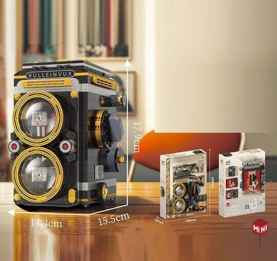 Конструктор Ретро фотоаппарат, 630 дет., 662040