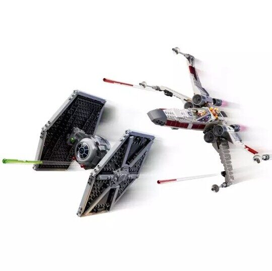 Конструктор Истребители TIE и X-wing 4601, аналог лего звездные войны 75393