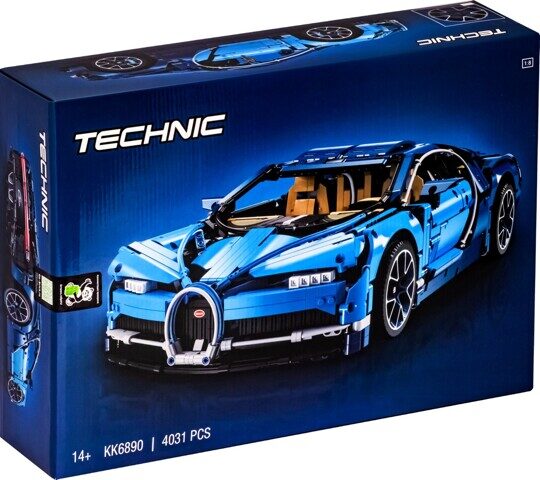 Конструктор Bugatti Chiron, 4031 дет., KING KK 6890, Бугатти Широн