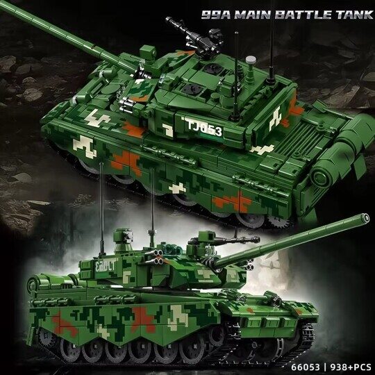 Конструктор танк Type 99A, 938 дет., 66053