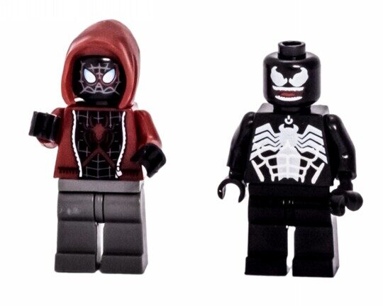 Конструктор Веном против Майлза Моралеса, King 70943 аналог Lego Супер Герои 76276