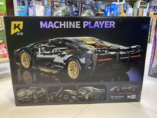 Конструктор спорткар 1:14 Техник 67129, 1186 дет, аналог Lego