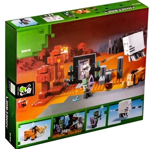 Конструктор Майнкрафт Засада у Нижнего портала Minecraft, 88010