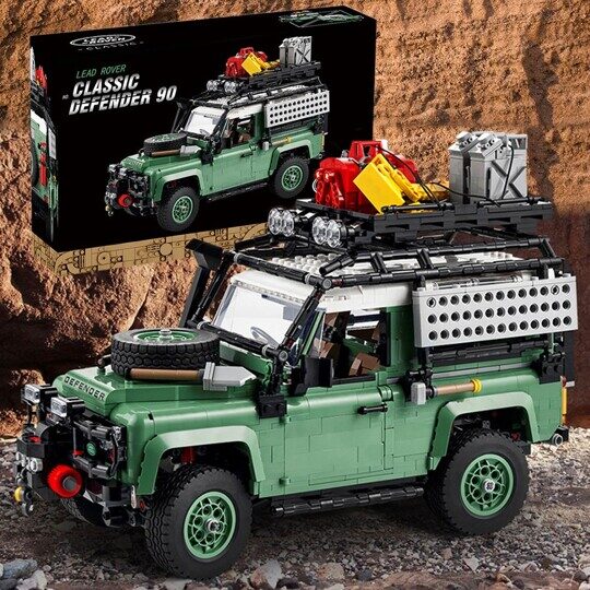Конструктор Внедорожник Land Rover Classic Defender 90, King 86003, Техник