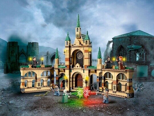 Конструктор Битва за Хогвартс King 6120, аналог Lego Гарри Поттер 76415
