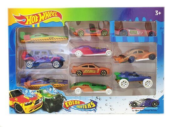 Игровой набор машинок Hot Wheels меняют цвет, 10 шт., аналог Хот Вилс 324-92