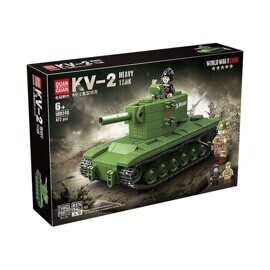 Конструктор Советский танк КВ-2, 472 дет., 100248 Quanguan