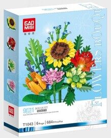 Конструктор Весенний букет GaoMisi T1043, цветы