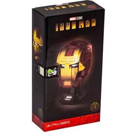Конструктор Шлем Железного Человека 99027, аналог Lego Супер Герои 76165