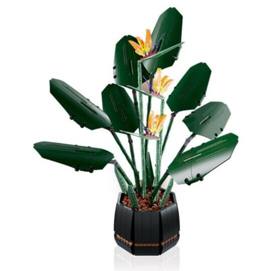 Конструктор Райская птица букет цветов, 10298, аналог лего bird of paradise 10289