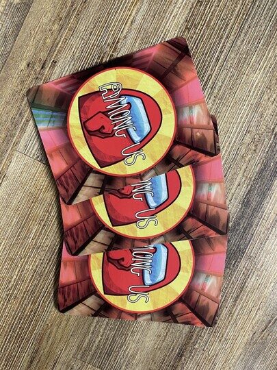 Игрушки Амонг Ас в ассортименте, пакет-сюрприз, + карточки