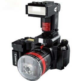 Конструктор Фотоаппарат 3D Canon со вспышкой 00845, 407 дет, Zhe Gao