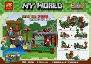 лего майнкрафт konstruktor-lele-my-world-podvodnaya-krepost-33083-analog-lego-minecraft-21136-1134-det