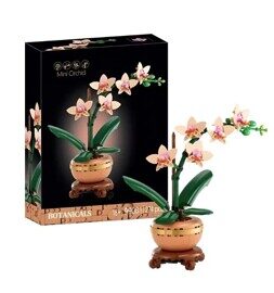 Конструктор Мини - орхидея Botanical Collection Icons King 10433