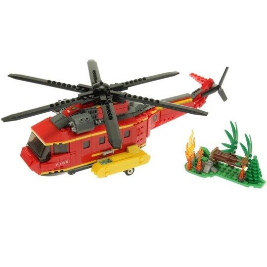 Конструктор Пожарный вертолет XB-14004, 761 деталь