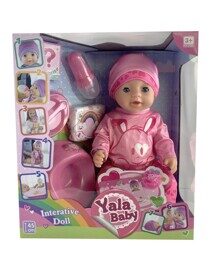 Кукла Беби Долл аналог Baby Born BL037C с зайчиком