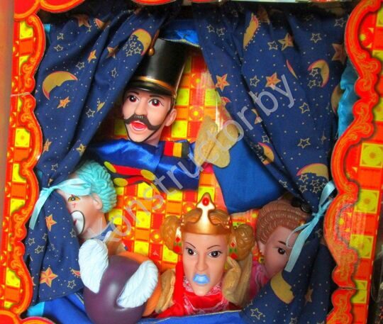 Детский кукольный театр 77015, 5 кукол-руковичек