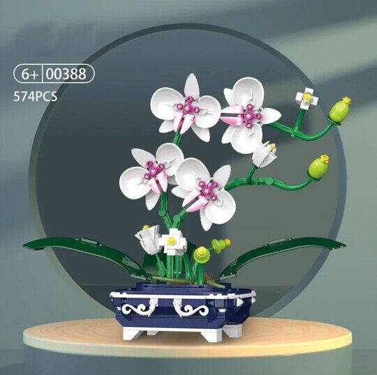 Конструктор Орхидея Zhe Gao 00388 Orchid Bonsai
