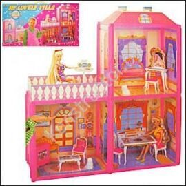 Игровой домик для кукол типа Барби My Lovely Villa 6984 купить в Минске