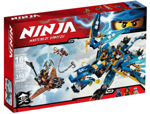 Конструктор Дракон Джея, Ninja (Ниндзя) 99927, 350 деталей
