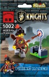 Конструктор серия Рыцари Лучник Brick 1002