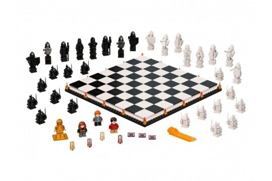 Конструктор Хогвартс: волшебные шахматы King 6056, 876 дет.