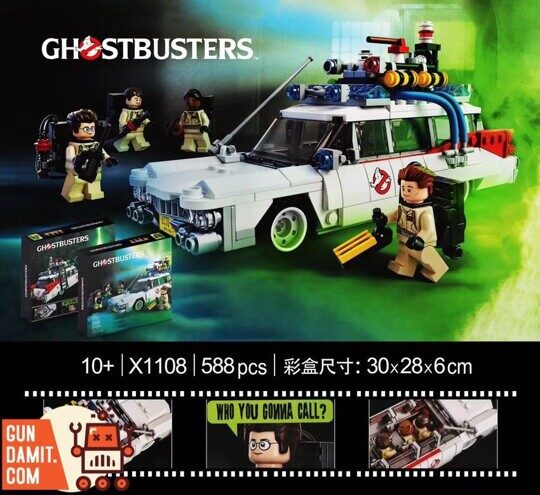 Конструктор Охотники за привидениями Ghostbusters ECTO-1, King 1108