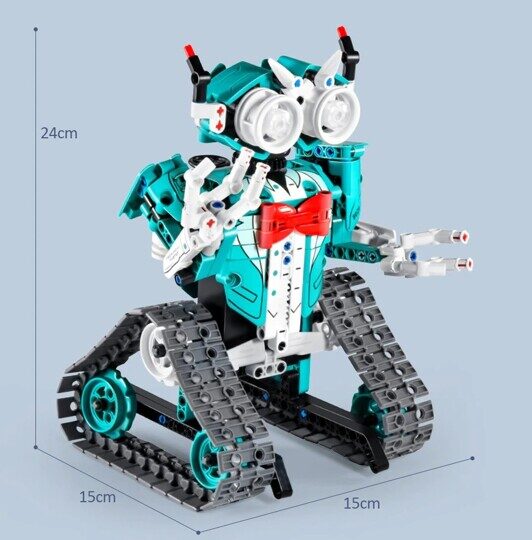 Конструктор Робот на гусеницах программируемый, 3 в 1, 440 дет., 8029, Техник
