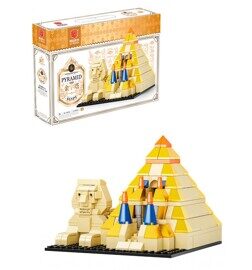 Конструктор Архитектура Египетская пирамида XJ-9836A аналог лего