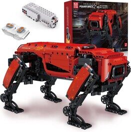 Конструктор Робот Собака на управлении, Mould King 15067 Техник, красный